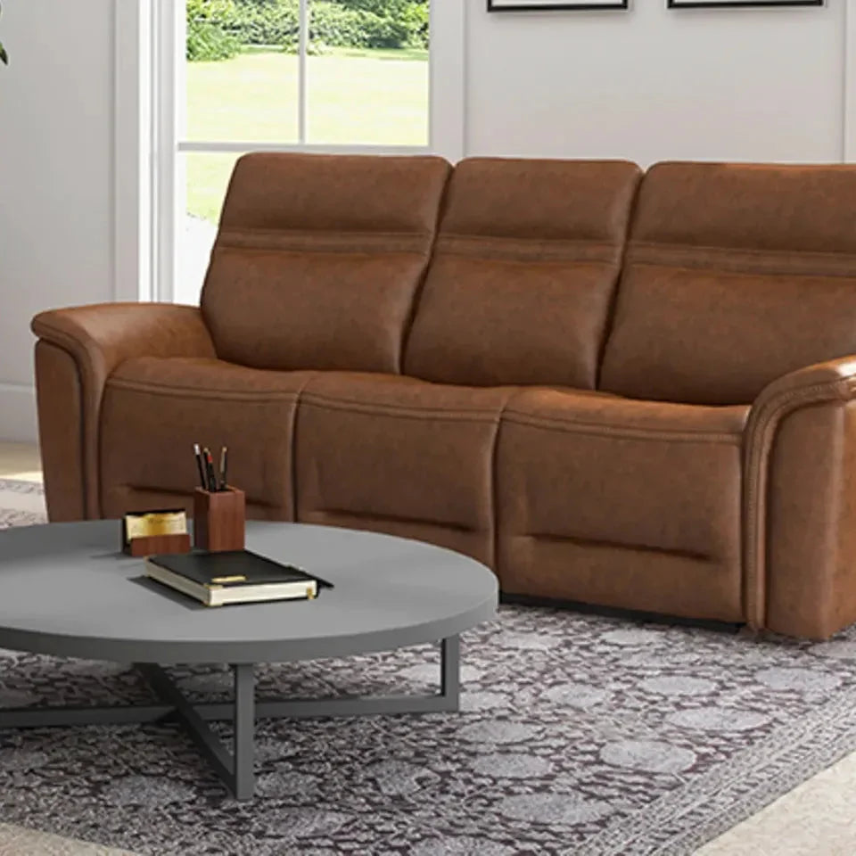 Electric Leather Recliner Sofa