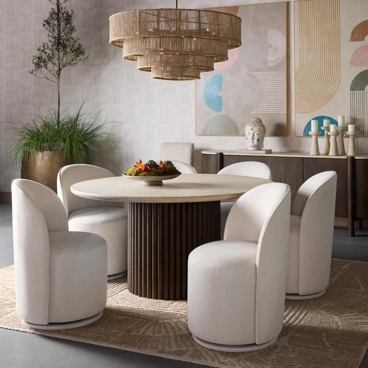Round Dining Table