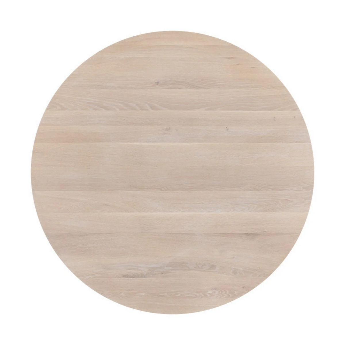 Round Solid Oak Dining Table