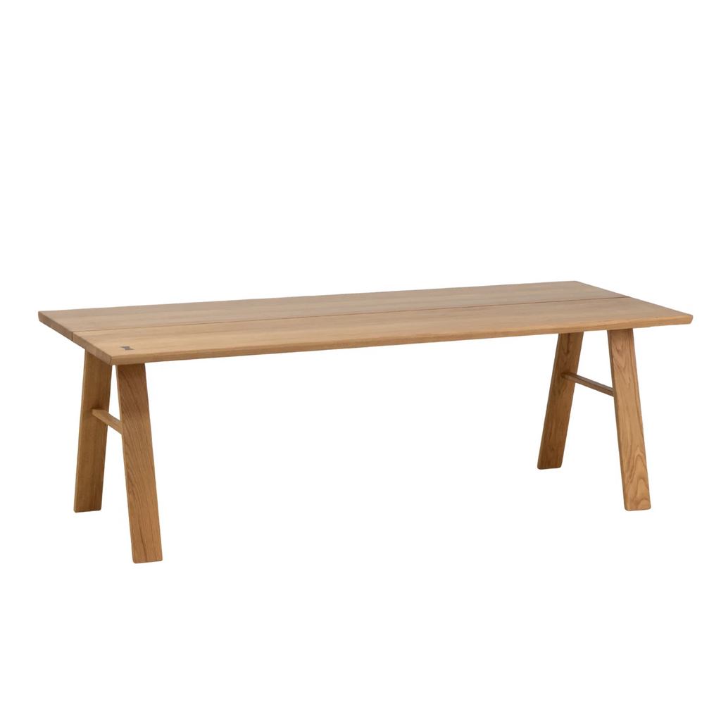 Solid Oak Rectangular Dining Table
